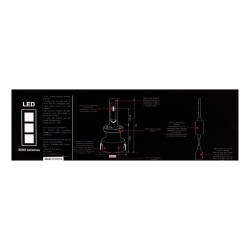 Kit Biled Alfa M4 9007 HB5 9V 30W 6500K